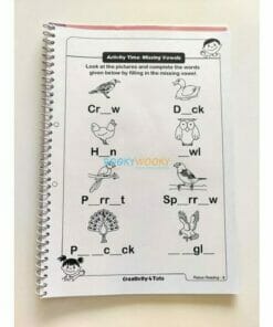 Rebus Reading Worksheets with Craft Material