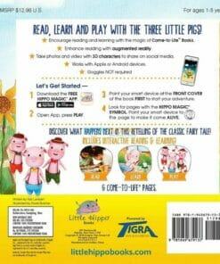 The Three Little Pigs: A Come-to-Life Book 9781949679137