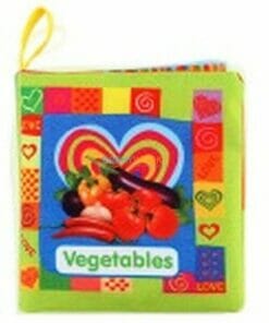 Vegetables 1 Cloth Books 11x11cm inside