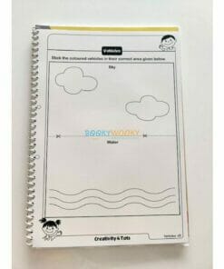 Vehicles Worksheets with Craft Materials
