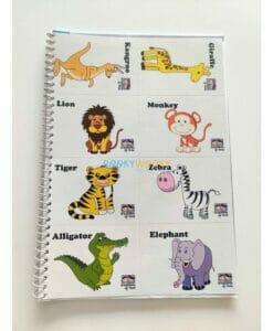 Zoo Animals Worksheet with craft material