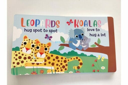 Animals Kisses and Hugs BoardBook 9781951086879