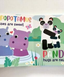 Animals Kisses and Hugs BoardBook 9781951086879