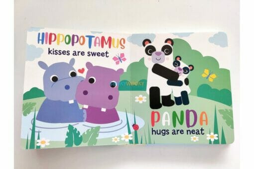 Animals Kisses and Hugs BoardBook 9781951086879