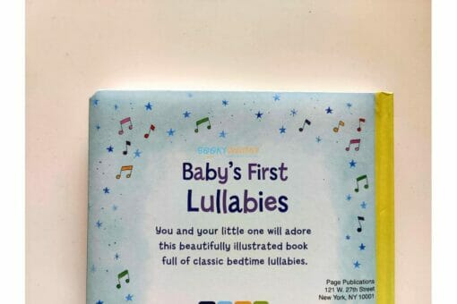 Babys First Lullabies BoardBook 9781648331626