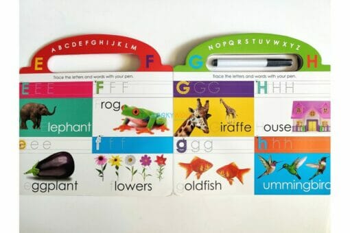 Early Learning Write Wipe Alphabet ABC 9781648330438