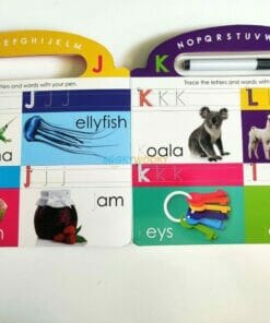 Early Learning Write Wipe Alphabet ABC 9781648330438