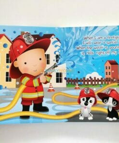 I Want to be a Firefighter BoardBook 9781951086770