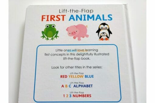 Lift the Flap First Animals 9781648330919