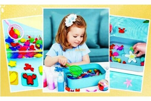 Magic Water Glue Kit Child using