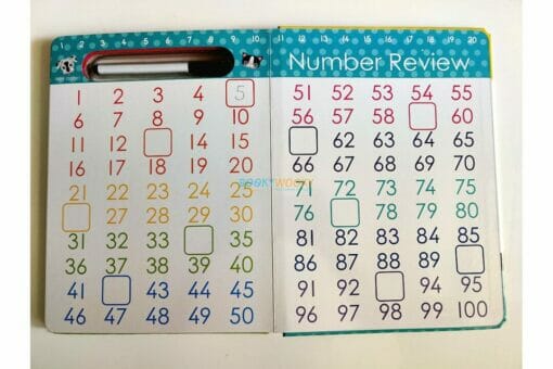 Write and Wipe Fun with Numbers 9781951086190