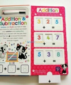 Write and Wipe Pull the Tab Addition Subtraction 9781648333231