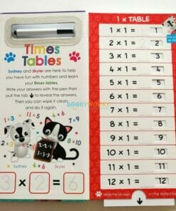 Write and Wipe Pull the Tab Times Tables 9781648333217