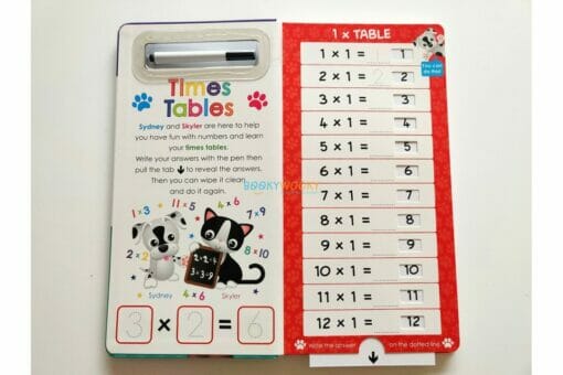 Write and Wipe Pull the Tab Times Tables 9781648333217