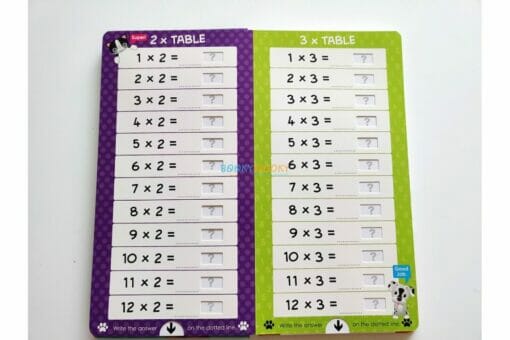 Write and Wipe Pull the Tab Times Tables 9781648333217