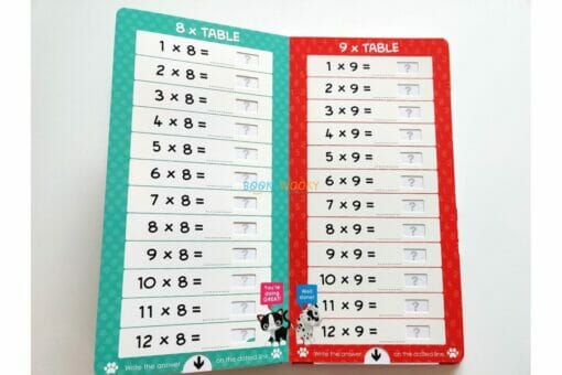 Write and Wipe Pull the Tab Times Tables 9781648333217