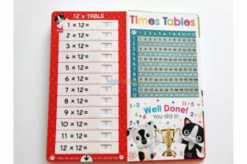 Write and Wipe Pull the Tab Times Tables 9781648333217