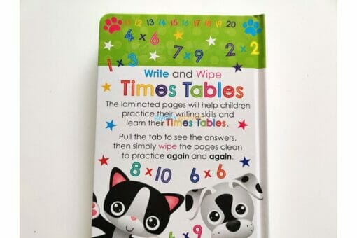 Write and Wipe Pull the Tab Times Tables 9781648333217