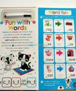 Write and Wipe Pull the Tab Word Fun 9781648333354