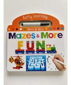 Early Learning Write Wipe Mazes More Fun 9781648330476
