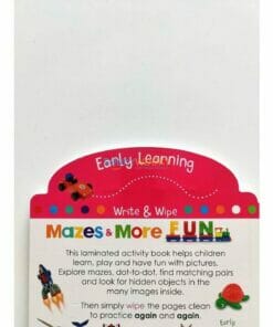Early Learning Write Wipe Mazes More Fun 9781648330476 1
