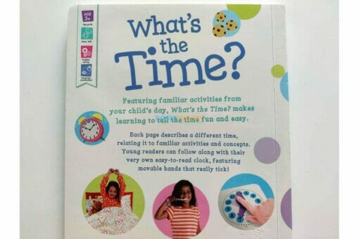 First Steps Whats the Time Clock Book 9781488903236