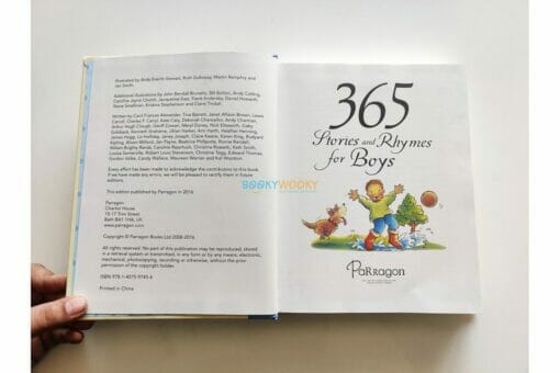 365 Stories and Rhymes for Boys Hardcover 9781407597454