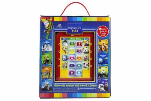 Encyclopedia Britannica Kids - Me Reader Electronic Reader and 8 Sound Book Library - Animals and Space 9781503725560