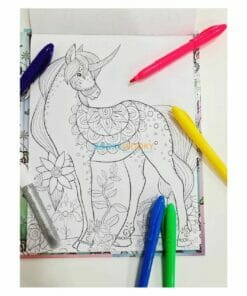 Kaleidoscope Coloring Unicorn Forest 9781488950711