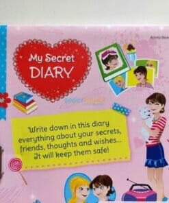 My Secret Diary Lock Key 9788179634288