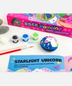 Rock Painting Neon Unicorns 9781802491920