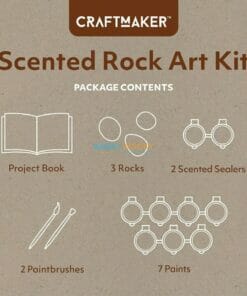 Scented Rock Art Kit Create Inhale and Unwind 9781488948992