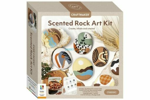 Scented Rock Art Kit Create Inhale and Unwind 9781488948992