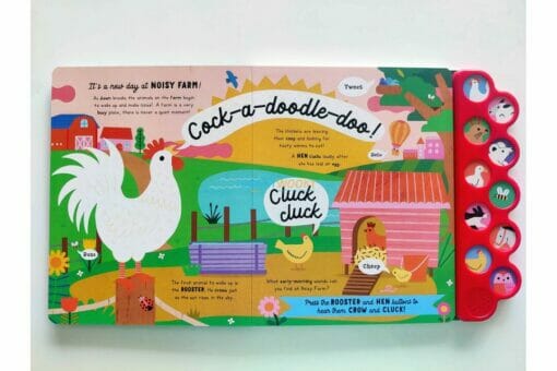 Let`s Visit Noisy Farm Sound Book 9781839238727