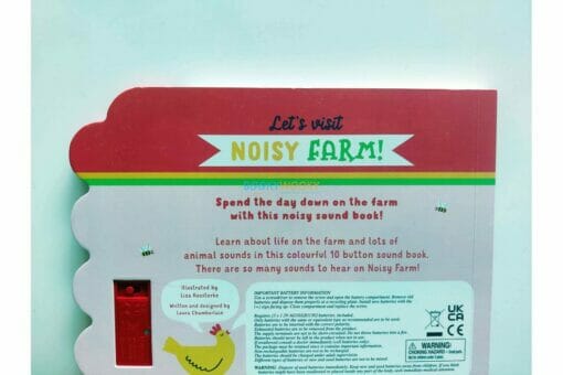 Let`s Visit Noisy Farm Sound Book 9781839238727