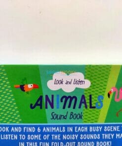 Look and Listen Animals Sound Book 9781839238840