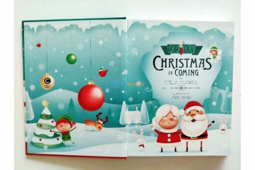 Christmas is Coming Pop Out Book 9781783124947