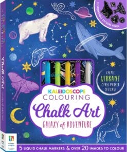 Kaleidoscope Colouring Chalk Art Galaxy of Adventure 9781488922527