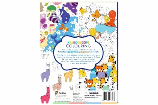 Kaleidoscope Colouring Super Cute Animals 9781488953163