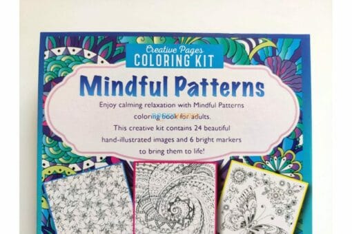 Mindful Patterns Coloring Kit 9781648335716
