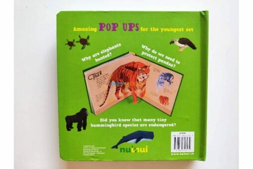 Endangered Animals 10 Pop Ups 9782889358434