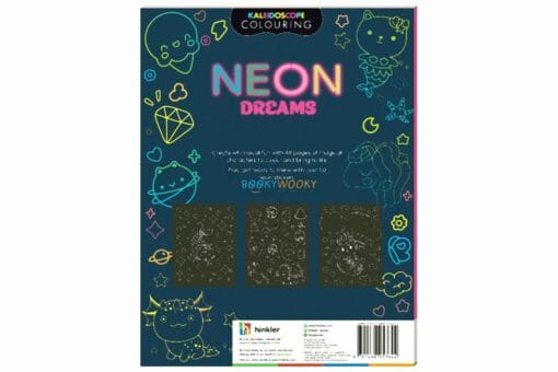 Kaleidoscope Colouring Neon Dreams 9781488953644
