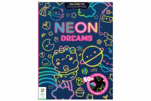 Kaleidoscope Colouring Neon Dreams 9781488953644