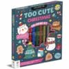 Kaleidoscope Too Cute Christmas Coloring Kit 9781488957604