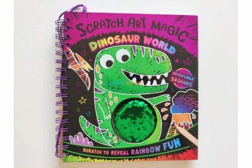 Scratch Art Magic Dinosaur World 9781802491609