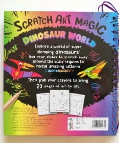 Scratch Art Magic Dinosaur World 9781802491609