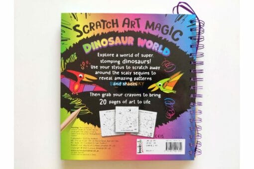 Scratch Art Magic Dinosaur World 9781802491609