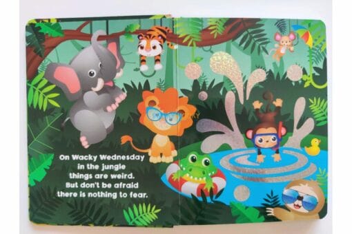 Wacky Wednesday in the Jungle Touch and Feel 9781648335600