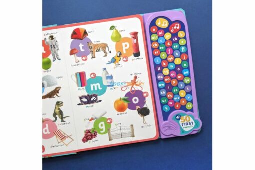 50 Button First Phonics A Listen and Learn Sound Book 9781839239496