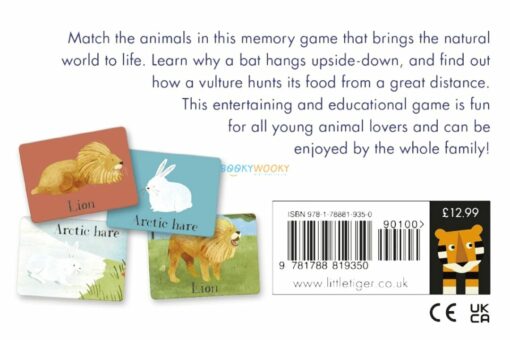 Animal Worlds a Memory Game 9781788819350